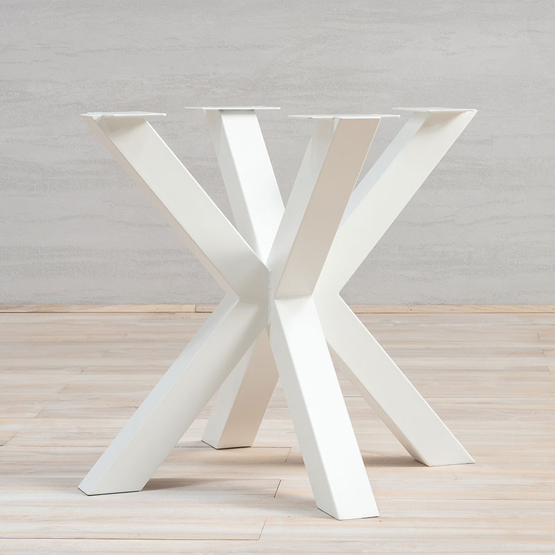 White Metal Table Legs Spider